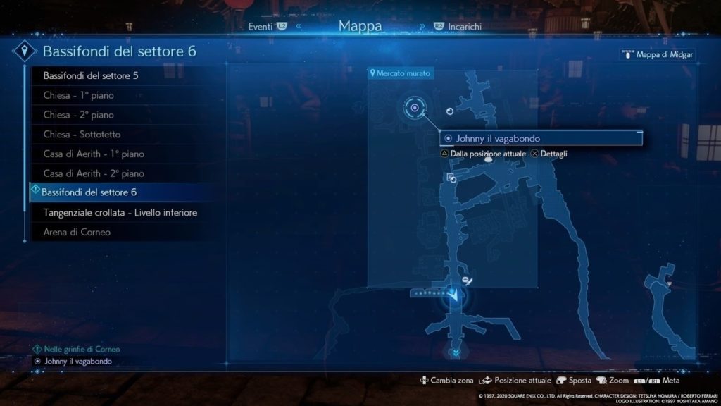 Final Fantasy VII Remake vestito