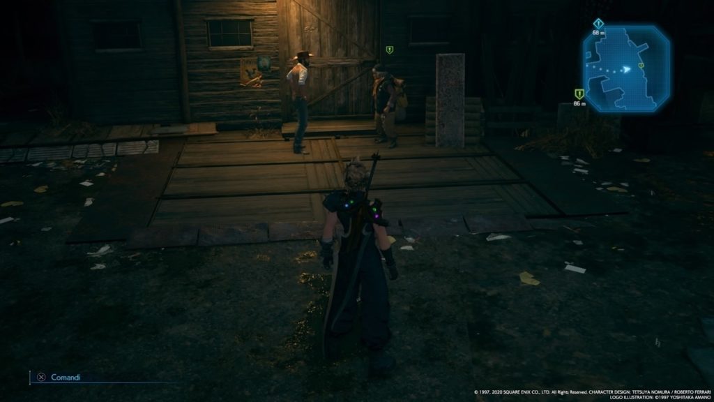 Final Fantasy VII Remake vestito