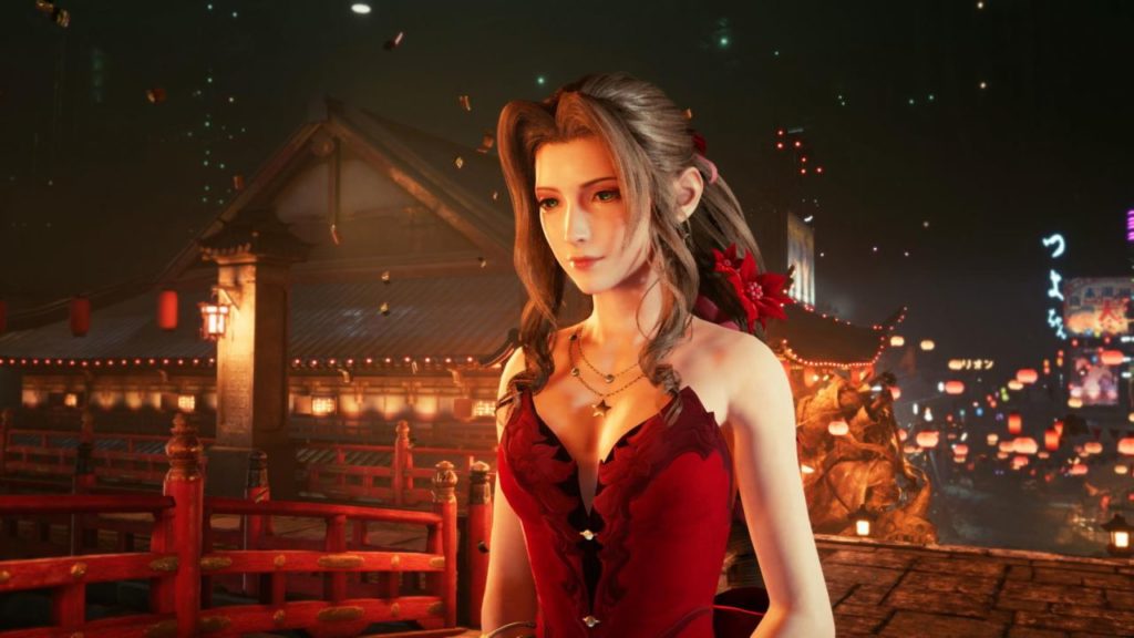 Final Fantasy VII Remake vestito Aerith