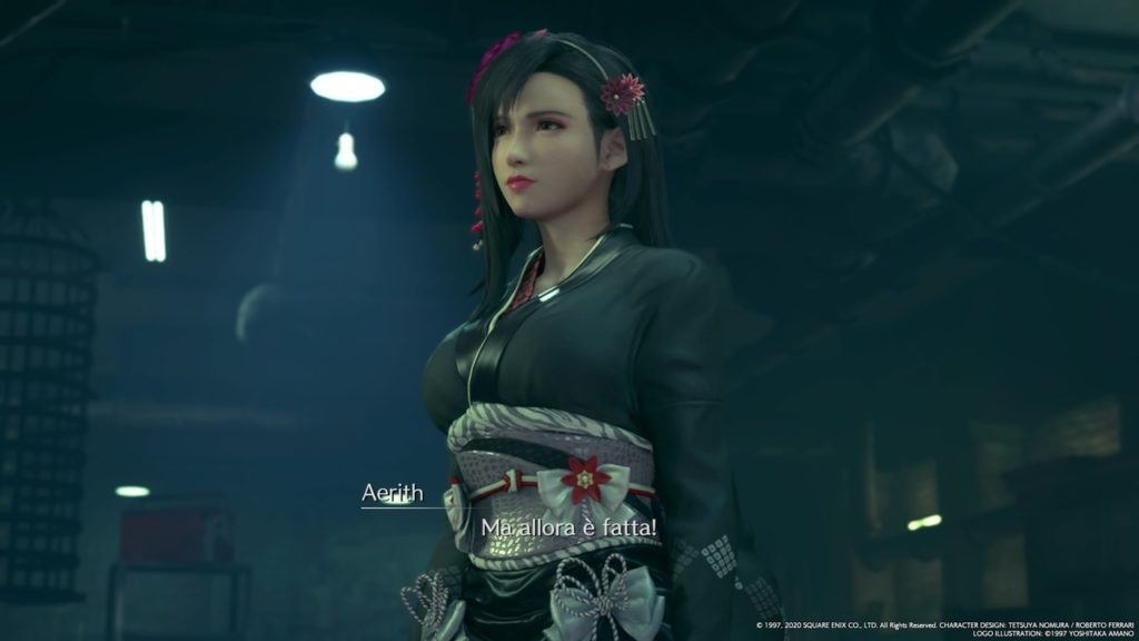 Final Fantasy VII Remake vestito Tifa