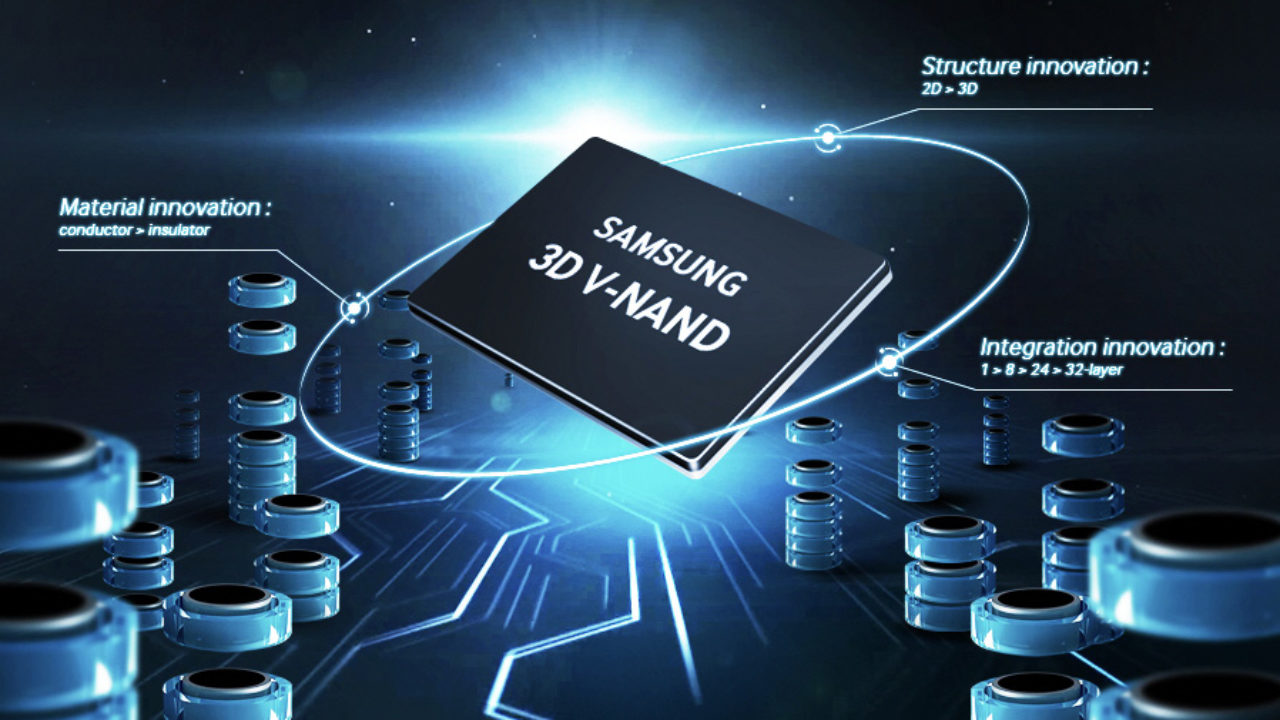 SAMSUNG annuncia lo sviluppo V-NAND a 160 strati