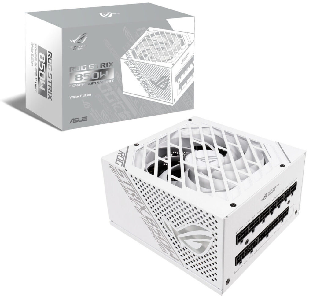 ASUS presenta ROG Strix 850 White Edition - immagine dell'articolo
