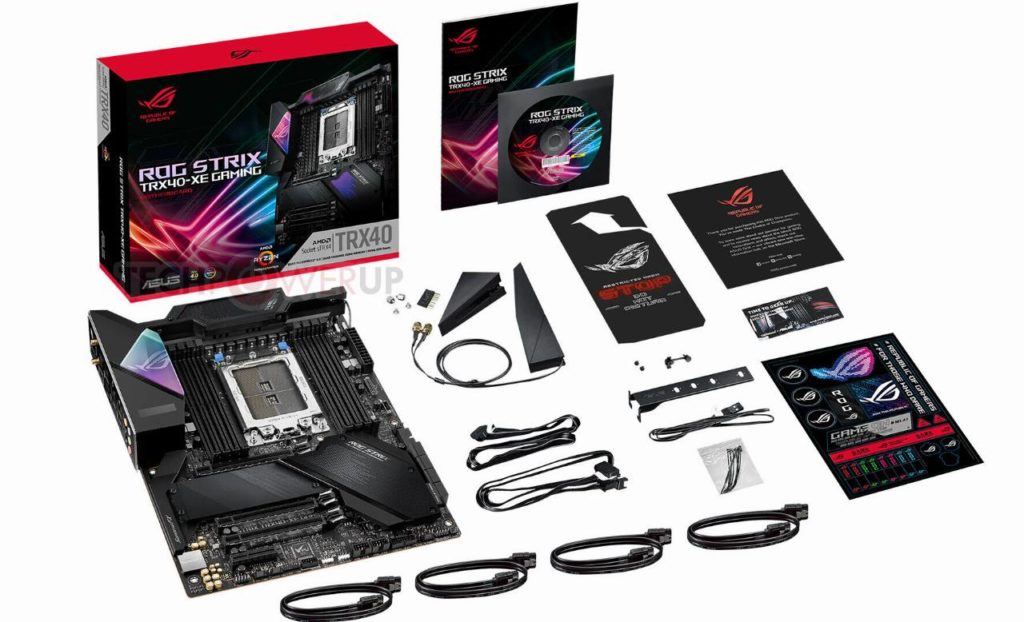 ASUS annuncia la scheda madre ROG Strix TRX40-XE - immagine dell'articolo