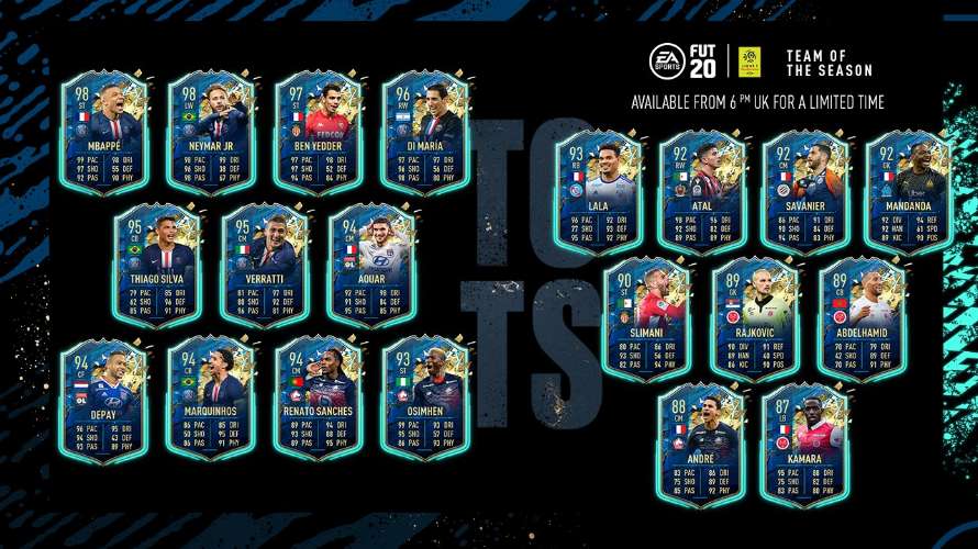 fifa 20 tots
