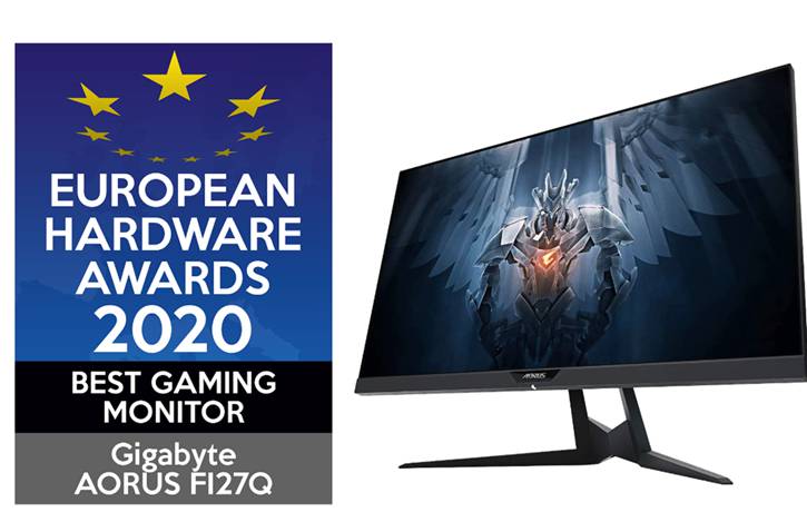 AORUS FI27Q vince l’European Hardware Award