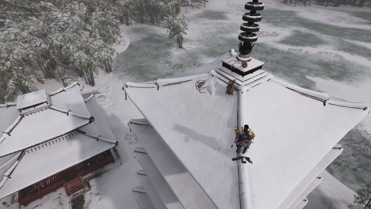 Ghost of Tsushima Cooper Fascia del Kama corrotto tempio