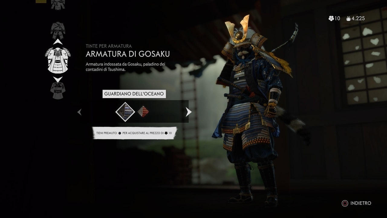 Ghost of Tsushima Cooper Guardiano dell'oceano