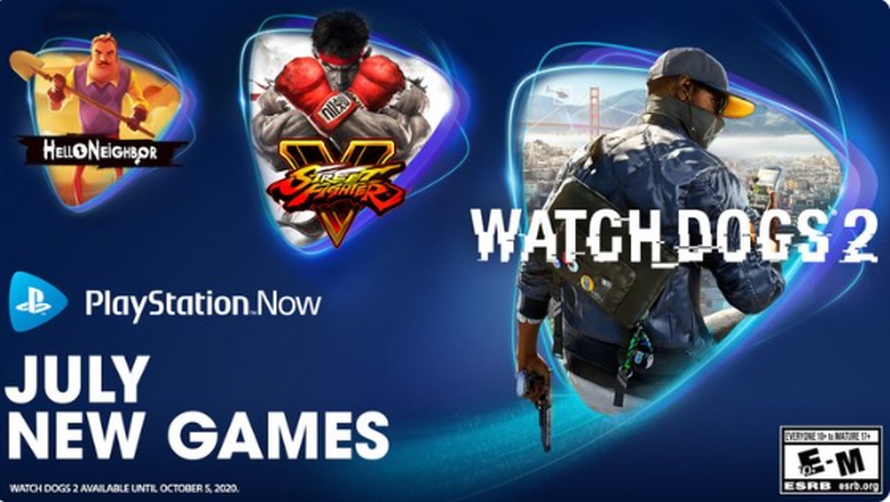 PlayStation Now: Street Figther V e Watch Dogs 2