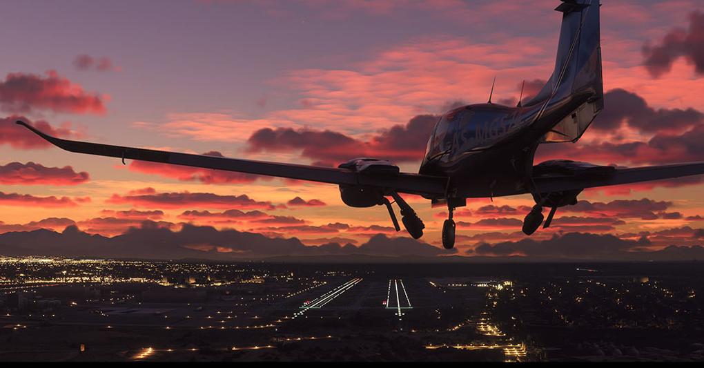 Microsoft Flight Simulator agosto