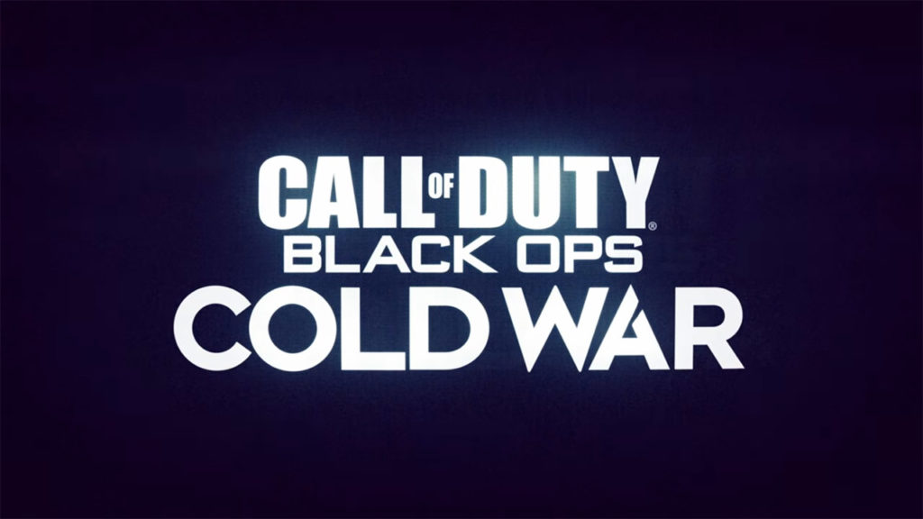 Black Ops Cold War trailer logo