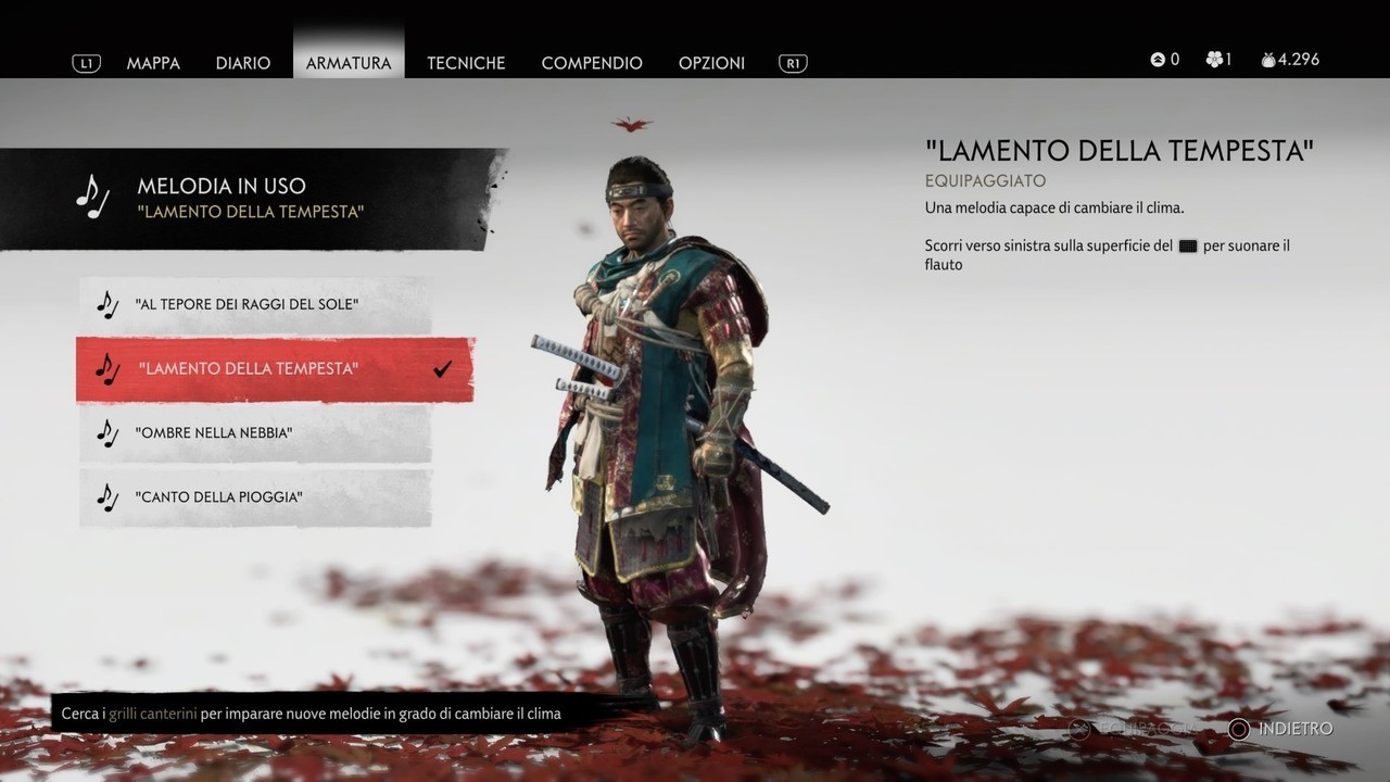 Ghost of Tsushima Lamento della Tempesta