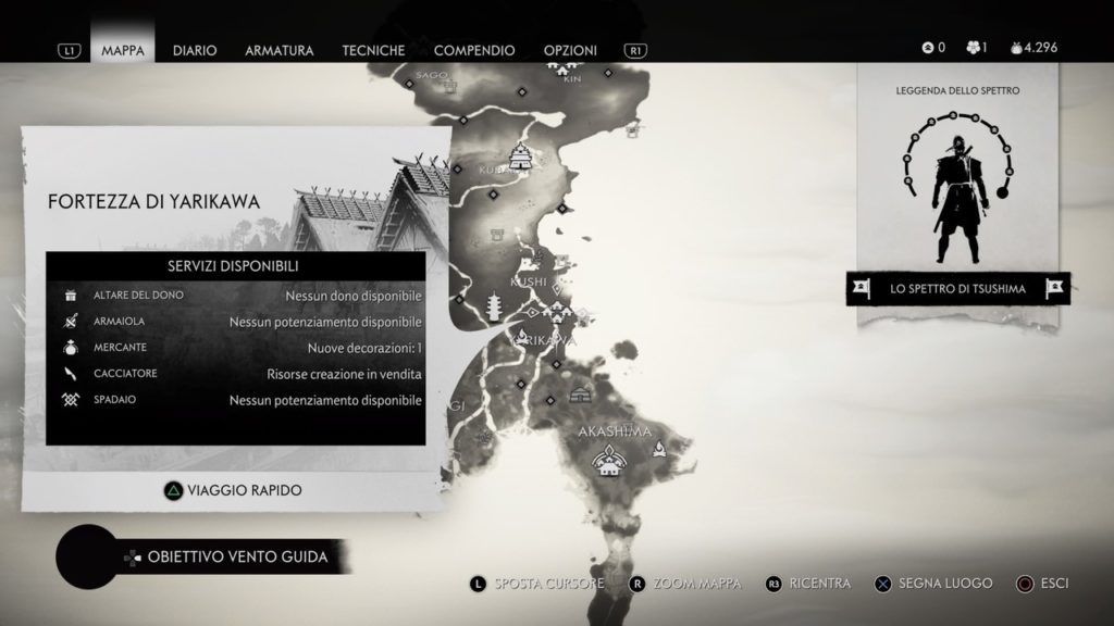 Ghost of Tsushima Tomba di Taka