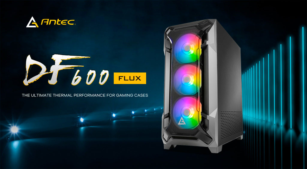 ANTEC presenta il case DF600 FLUX - immagine dell'articolo