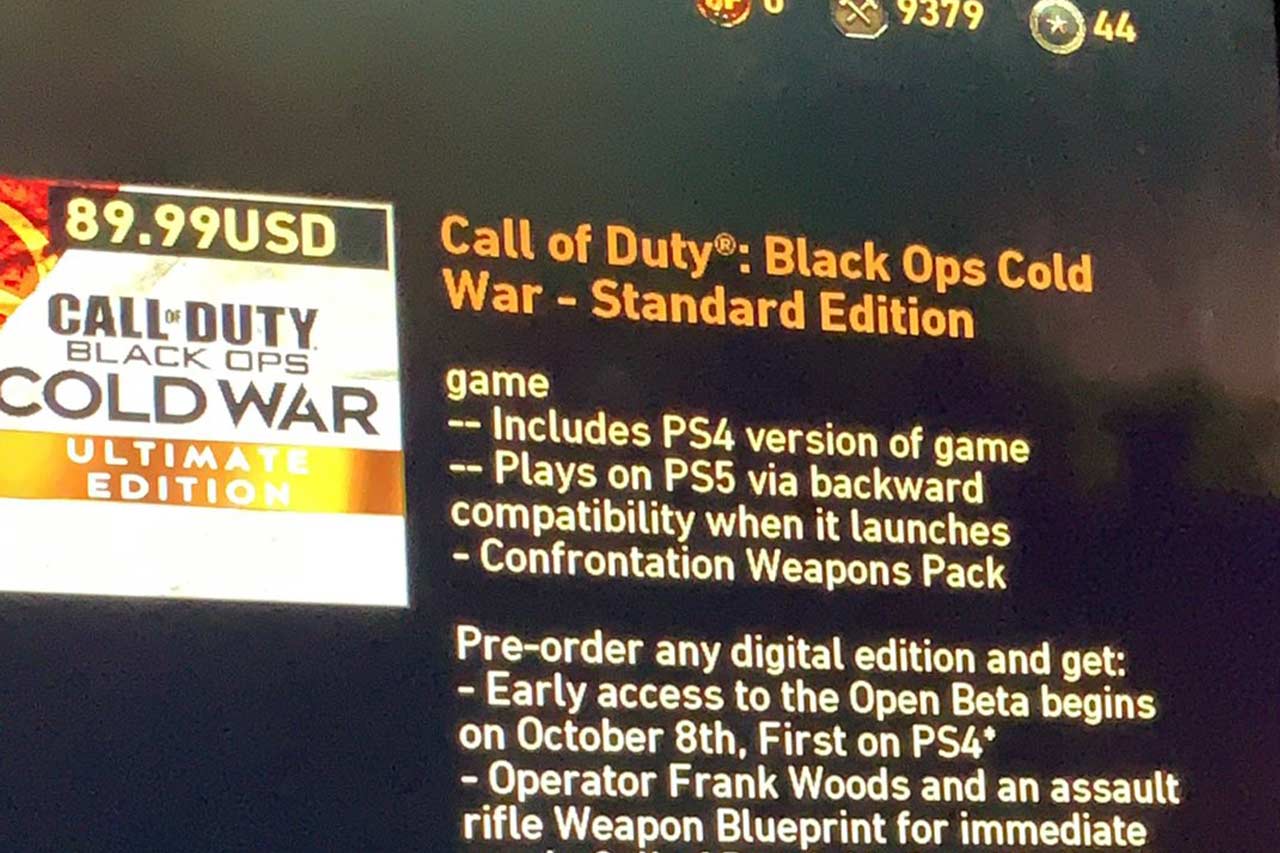Call of Duty: Black Ops Cold War