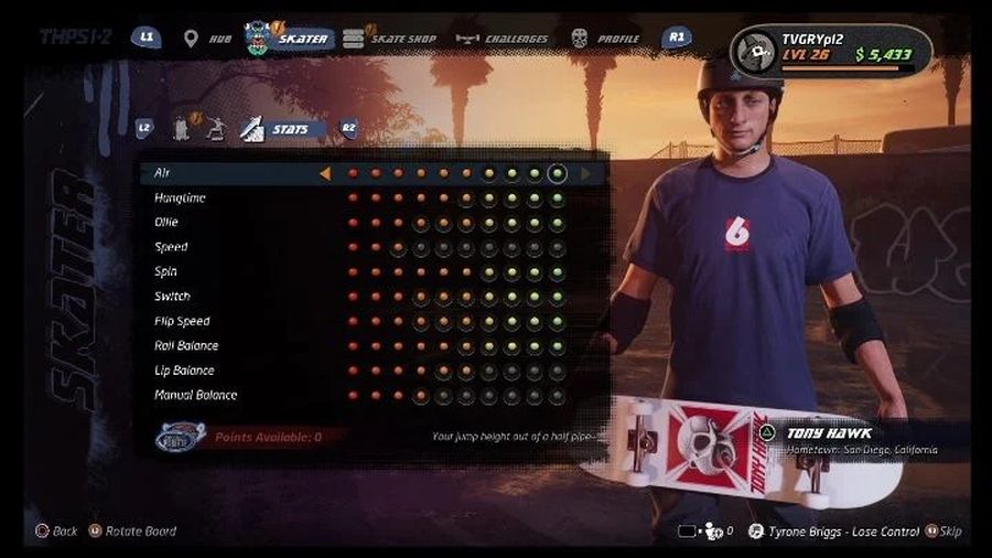 Tony Hawk's Pro Skater 1+2