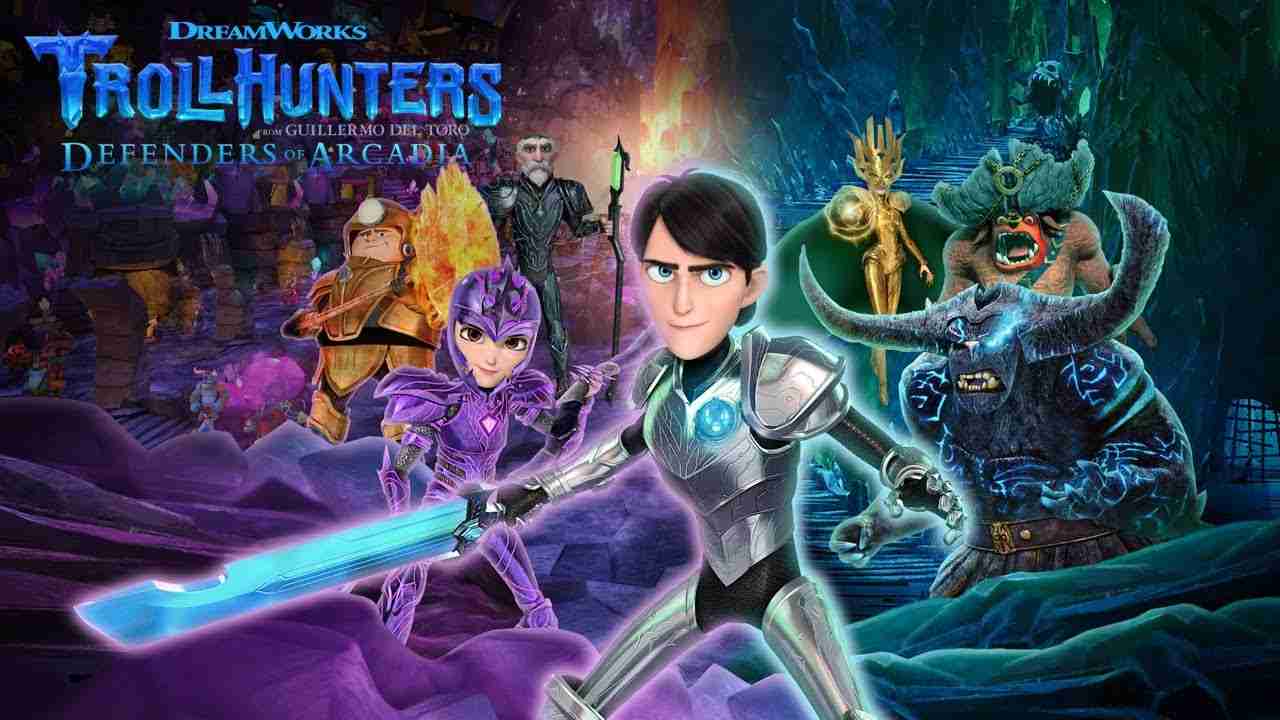 DreamWorks Trollhunters i difensori di Arcadia