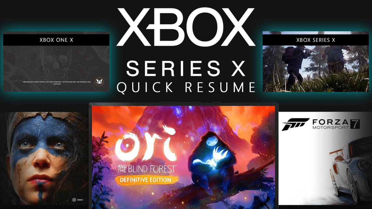 Xbox Series X S quick resume