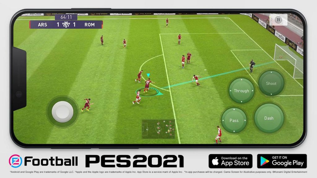 PES 2021 versione Mobile