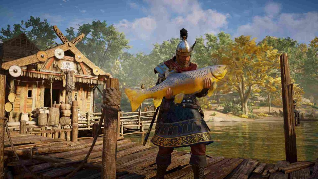 Assassin's Creed Valhalla pesca