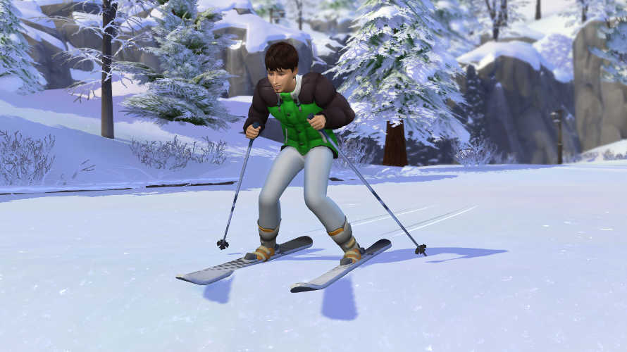 The Sims 4: Oasi Innevata