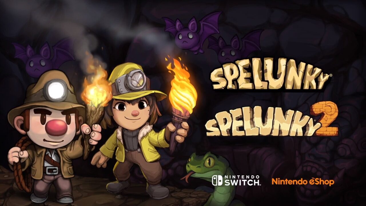 Spelunky 1 e 2 in arrivo su Nintendo Switch
