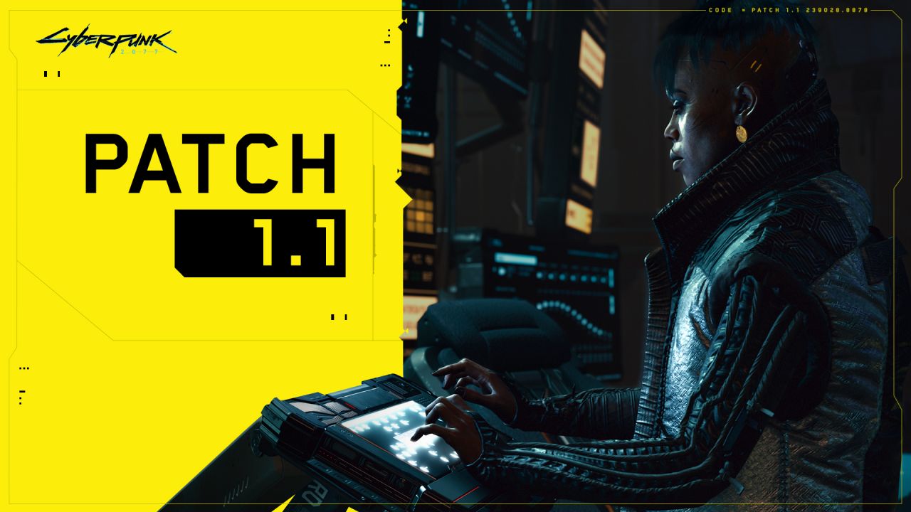 Cyberpunk 2077: disponibile la patch 1.1