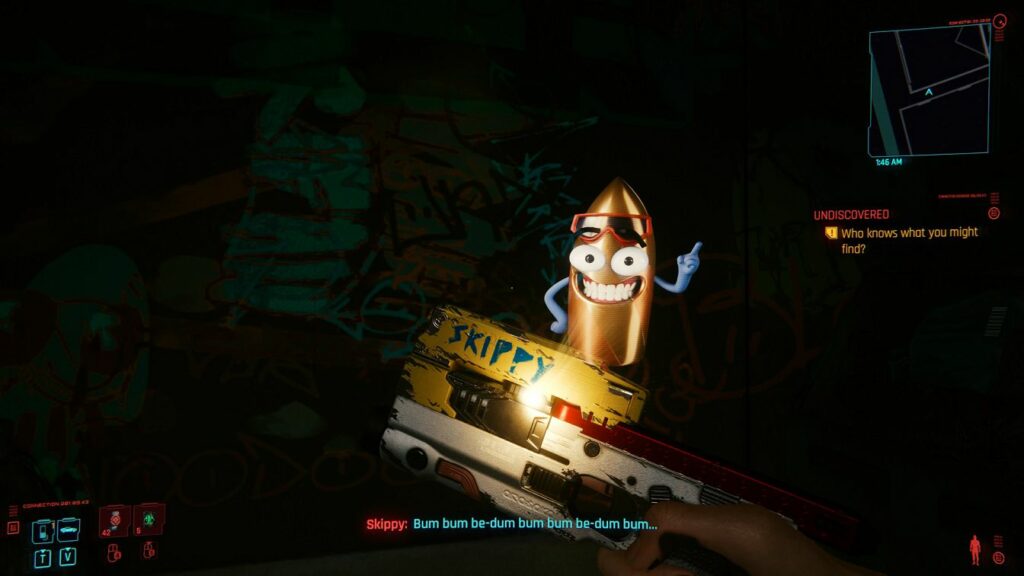 Cyberpunk 2077 Skippy pistola
