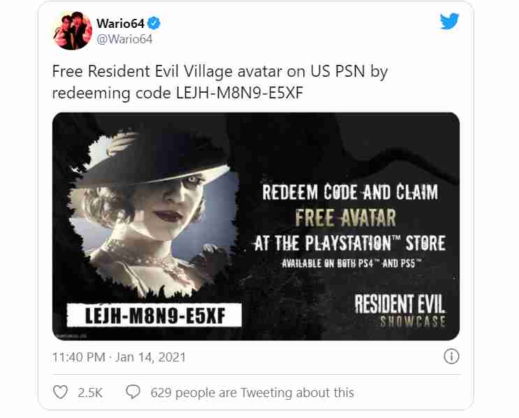 resident evil village avatar