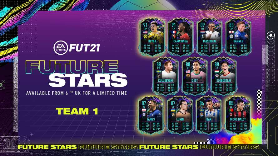 FIFA 21, arriva il primo team dei Future Stars!