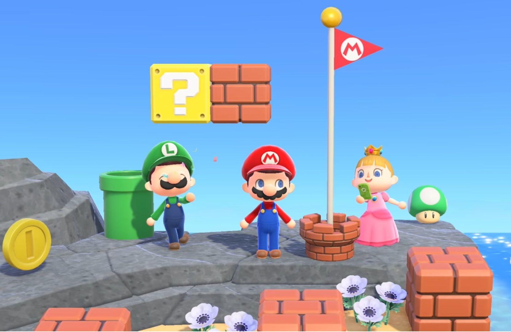 Animal Crossing New Horizons, arriva Super Mario