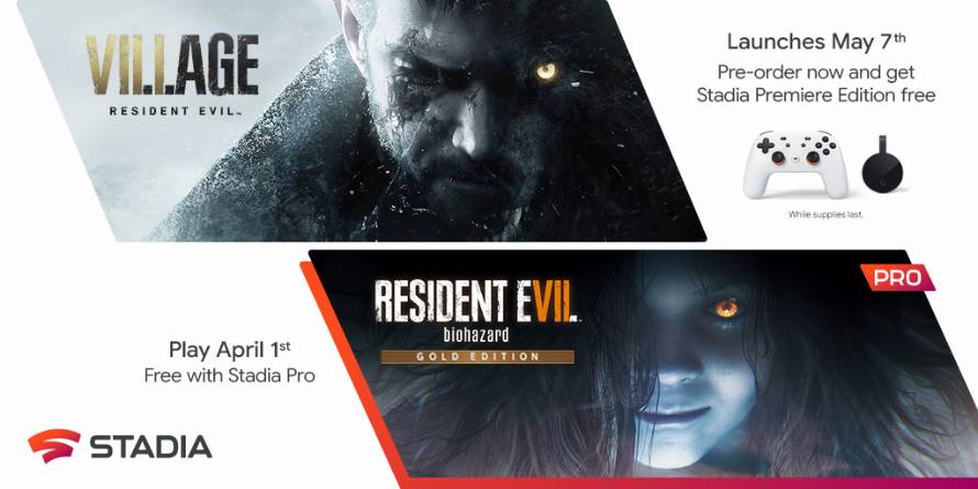 Stadia Premiere Edition gratis con Resident Evil Village