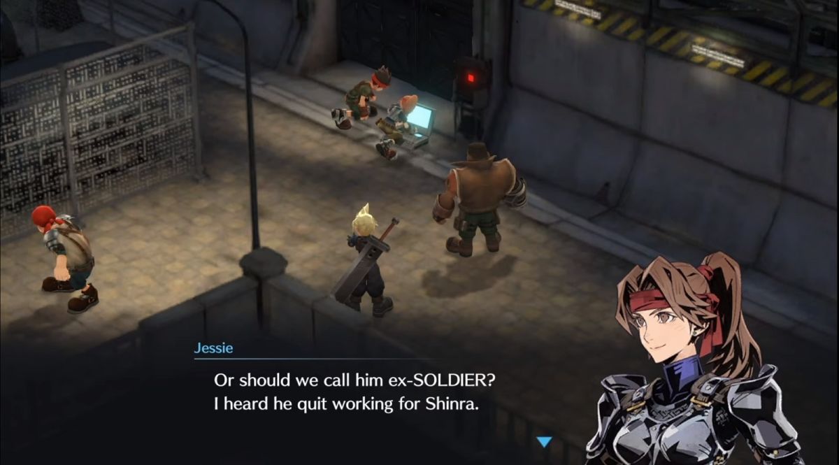 Il Futuro Di Ffvii Integrade The First Soldier E Ever Crisis Gamesource