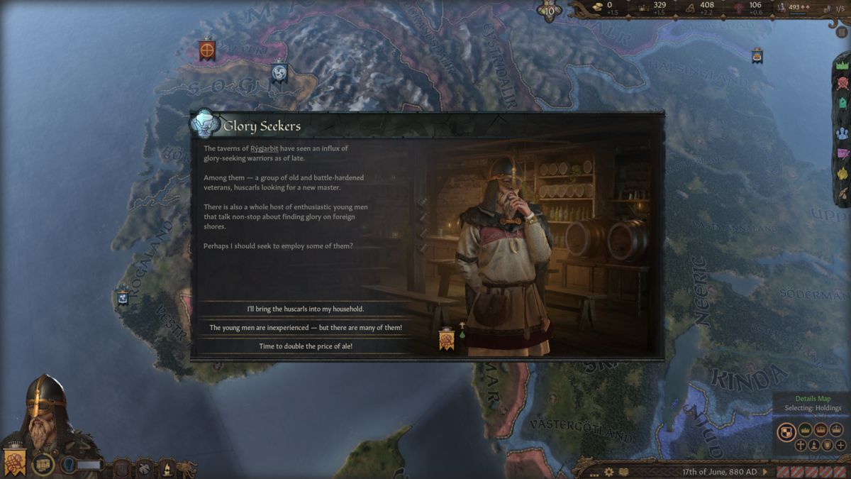 Crusader Kings III: primo contenuto disponibile