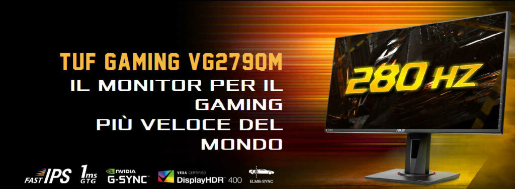 ASUS TUF Gaming VG279QM - immagine della recensione