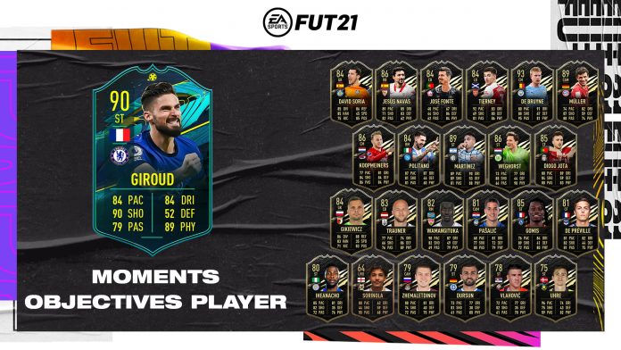 FIFA 21, ecco la card di Olivier Giroud Moments!