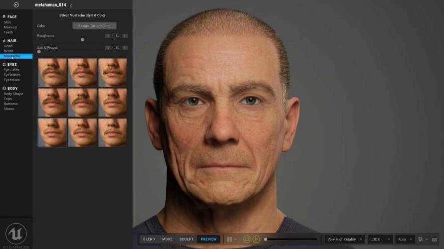 MetaHuman Creator