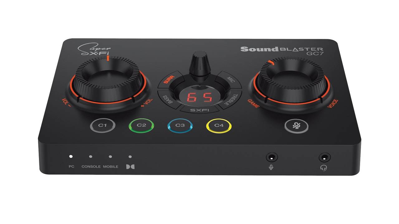 Creative: presentato il nuovo Sound Blaster GC7