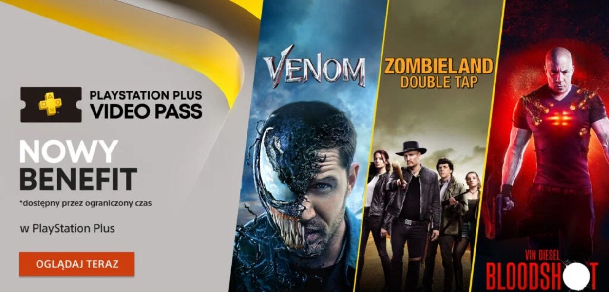 PlayStation Plus Video Pass ufficiale in Polonia