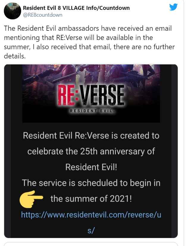 Resident Evil Re:verse