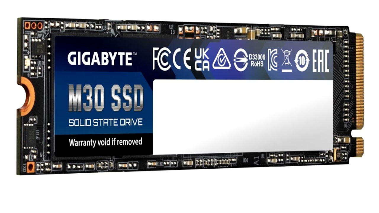GIGABYTE: presentato il nuovo SSD della serie M30
