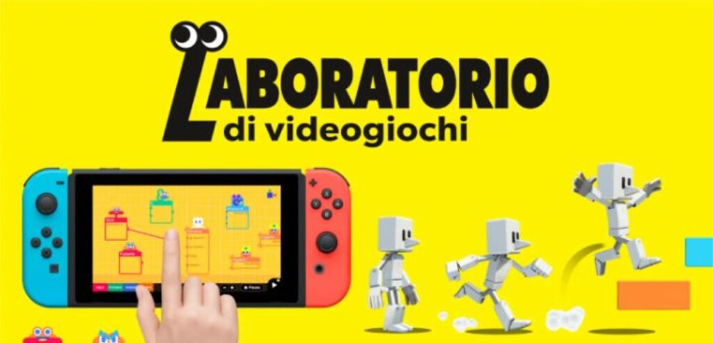 Laboratorio di videogiochi, creare il proprio videogame su Switch - immagine della notizia