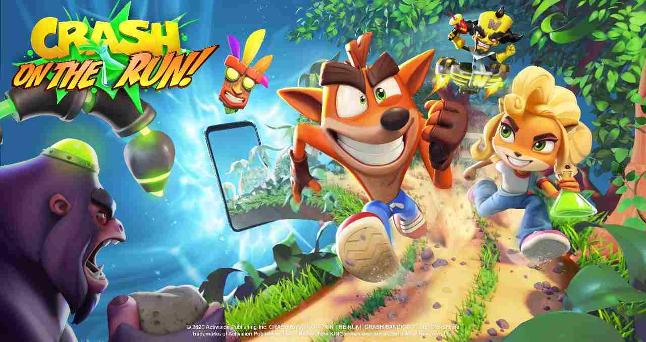 Crash Bandicoot: On the Run – il crossover con Spyro