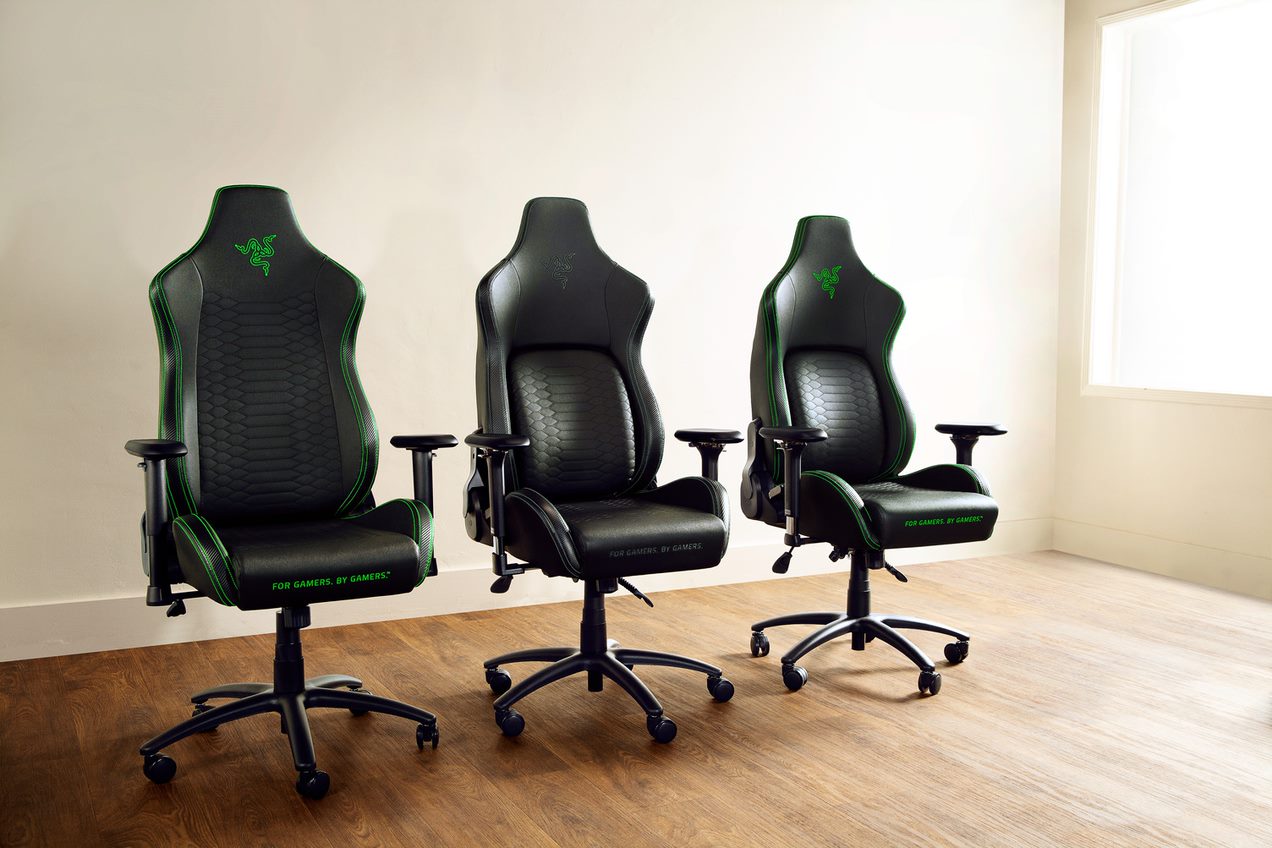 Razer lancia Iskur X, Head Cushion e Lumbar Cushion