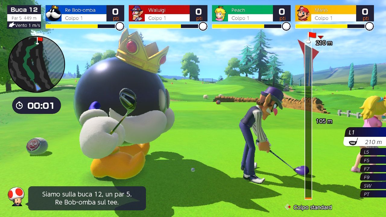 mario golf super rush