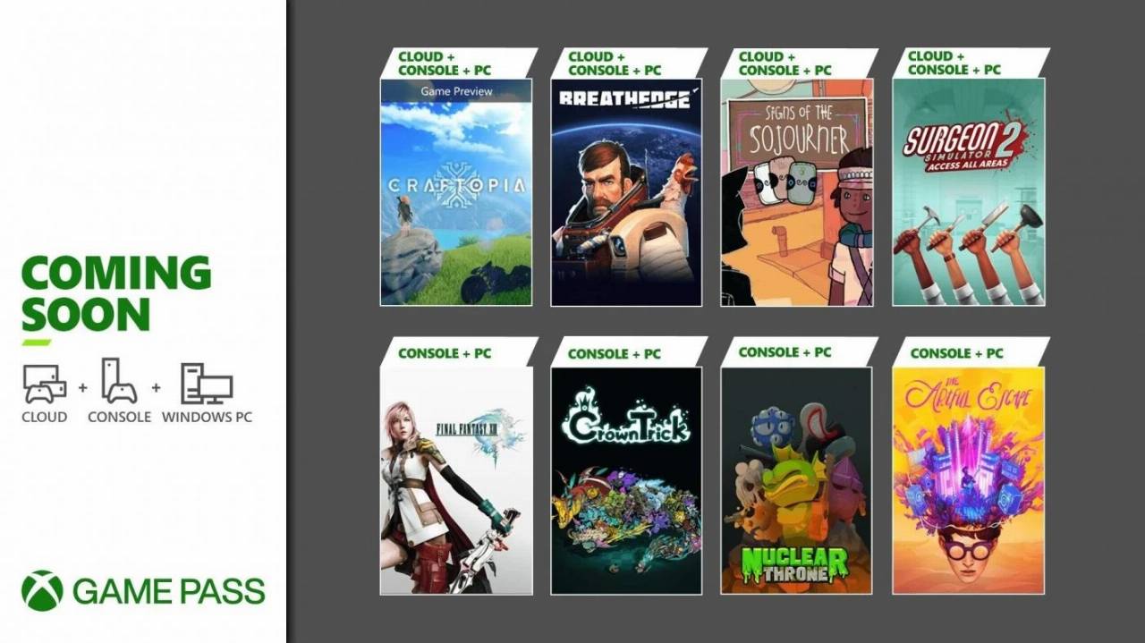 Xbox Game Pass: ecco i giochi di settembre