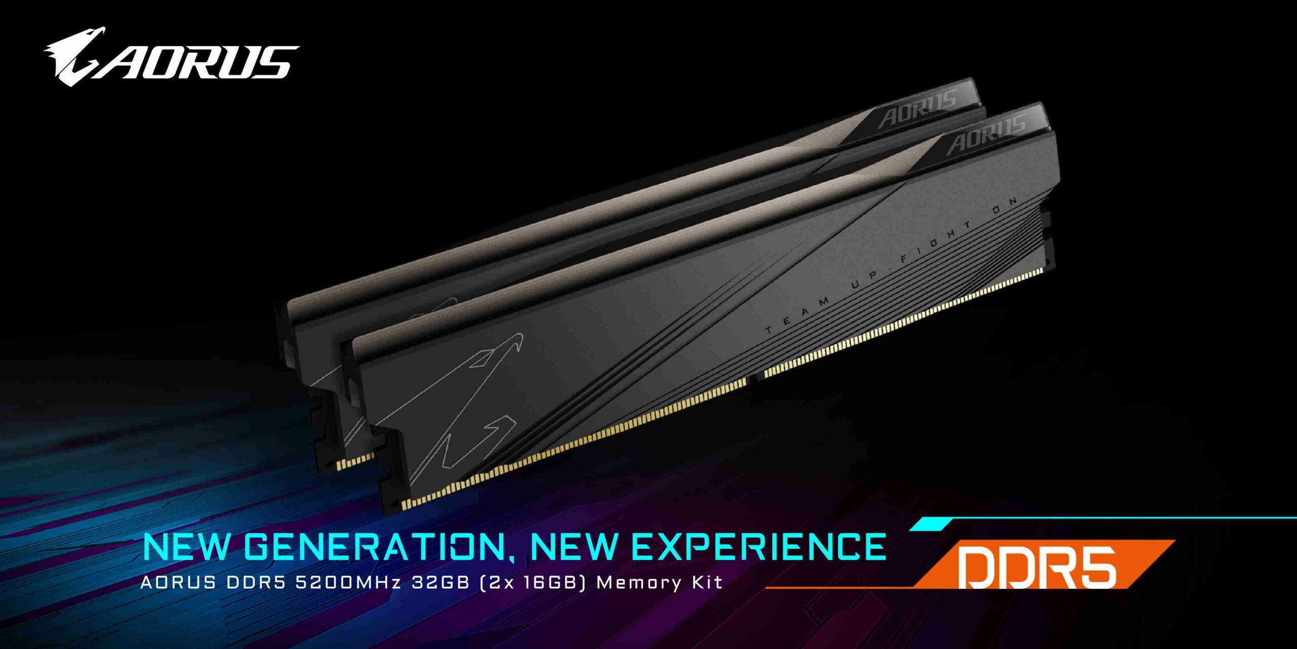 GIGABYTE AORUS DDR5: il nuovo kit da 32 GB