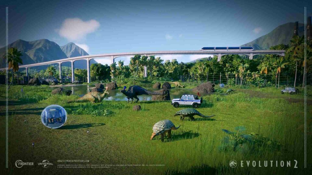 Copertina di Jurassic World Evolution 2