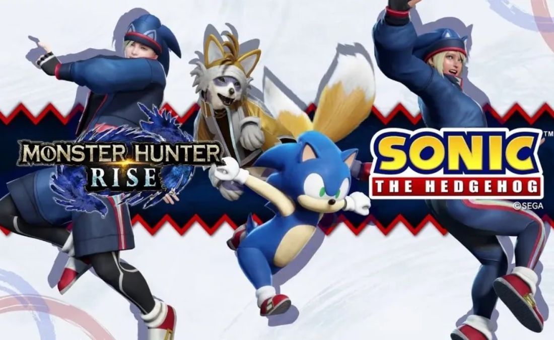 Monster Hunter Rise e Sonic: crossover in arrivo