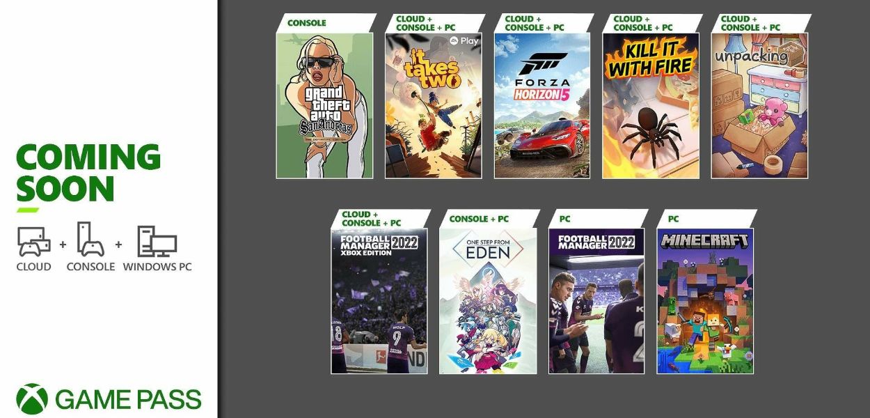 Xbox Game Pass: annunciati i giochi di novembre