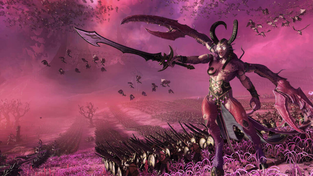 Total War Warhammer III Slaanesh